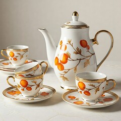 cup of tea and teapot