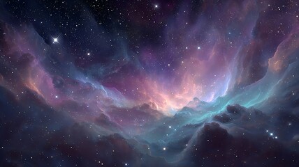 Obraz premium abstract space background