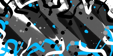 Abstract Hip Hop Street Art Graffiti Urban Style backgroud