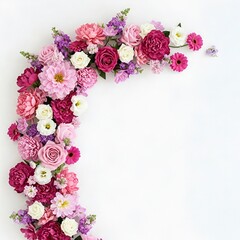 bouquet of pink roses