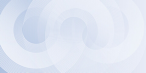 Abstract blue modern background with circle elements. Digital technology lines circle simple abstract modern nice