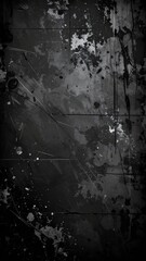 Black rough grunge texture close view abstract background, scratched surface