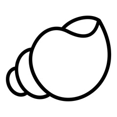 conch icon line