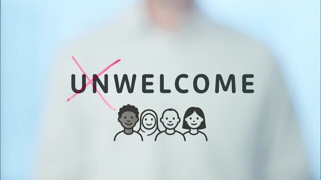 Academic professional challenging discriminatory views, fostering inclusive multicultural learning environment with powerful social message promoting equality and understanding on campus