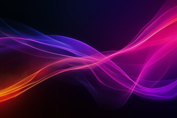 smoke trails on black background, soft movement, elegant abstract design