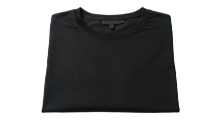 Soft Comfortable Black TShirt Mockup for Clothing Branding Design Template