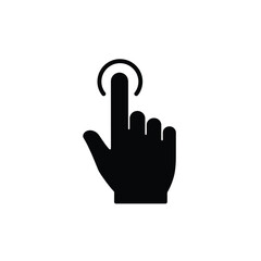 Obraz premium Hands sign silhouette