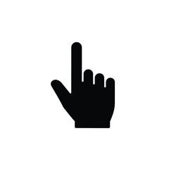 Hands sign silhouette