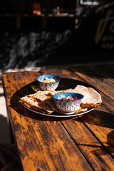 Quesadilla Mexican food, restaurant dining and cuisine