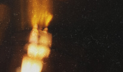 Glitch texture background with heavy grain, dust and light leakage. Glitch camera effect. Retro...
