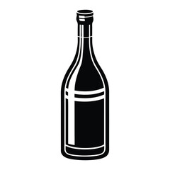 Wine bottle svg