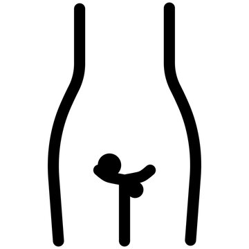Vaginal Yeast Infection or Candidiasis Icon