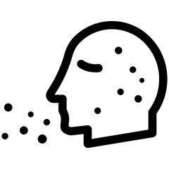 Allergy or Allergic Reaction Icon