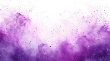 Obraz premium Abstract Purple and White Powder Explosion Background
