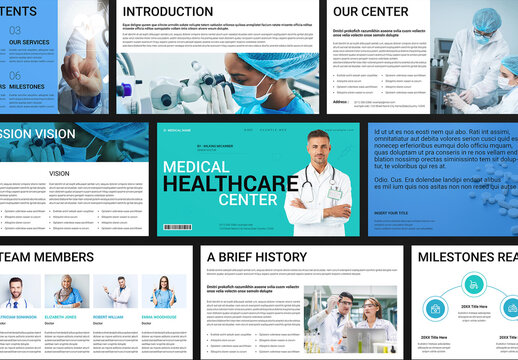 Medical Healthcare Center Presentation Template