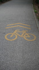 bicycle lane sign