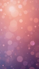 Obraz premium Tranquil Coral and Lavender Gradient Background Soft Bokeh Sparkle Texture