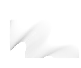 Elegant White and Gray Flowing Lines – Minimal Abstract Background. Soft Gray and White Wave Lines – Luxury Modern Design. Graceful Abstract Flow in White and Silver Tones