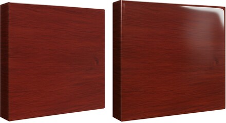 Two Red Wood Blocks