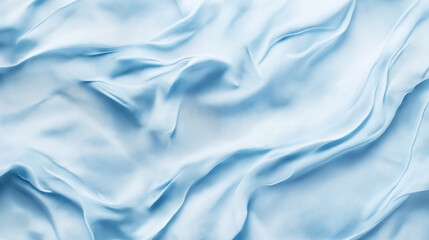 Fototapeta premium A close-up of subtle blue fabric texture, revealing its soft weave and gentle color tones.