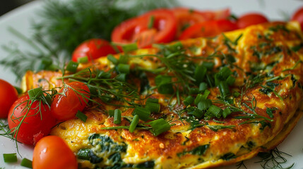 Veggie Omelette: A Colorful Start to Your Day