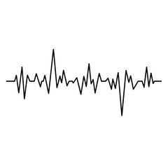 Sound music waves set. Audio technology musical pulse or sound charts. Equalizer play sound waves