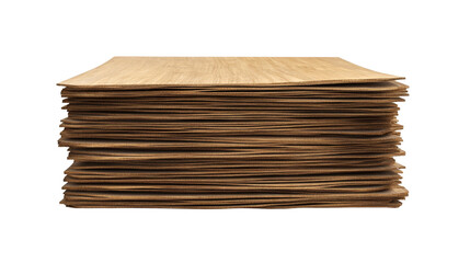 A stack of plywood sheets, Transparent background, PNG file