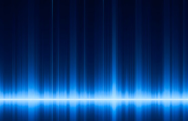 Blue Tech - inspired Abstract Light Background