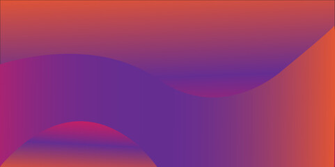 Abstract colourful design with smooth waves of pink, blue, and purple light creates a bright rainbow backdrop