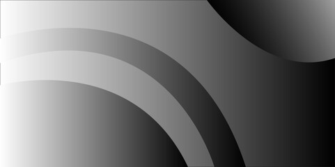 Abstract black and white wave background with modern design and metallic texture