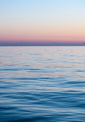 Obraz premium Abstract Background Sea Sunset Waterscape with Horizon Tranquility Calm