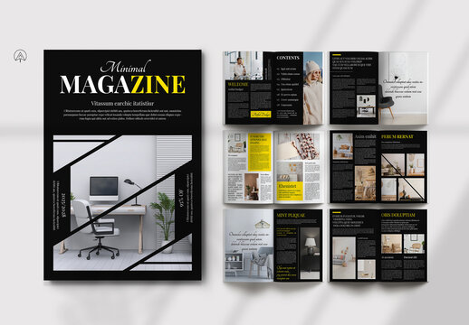 Minimal Magazine Template