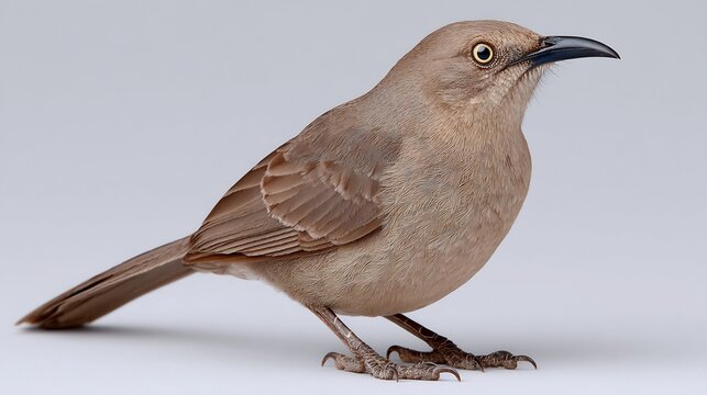 Brown Thrasher Bird Close-Up
