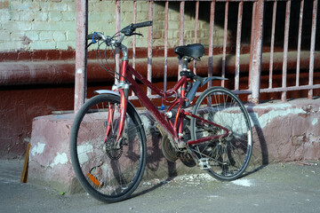 Just an old bicycle.