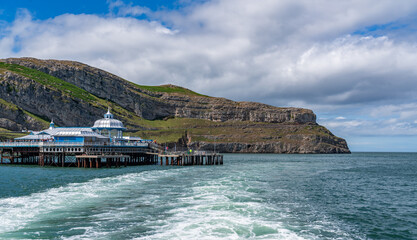 Crusing from llandudno to puffin island North wales