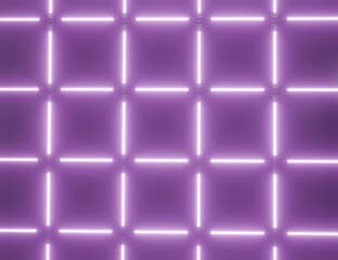 Purple Glow Grid