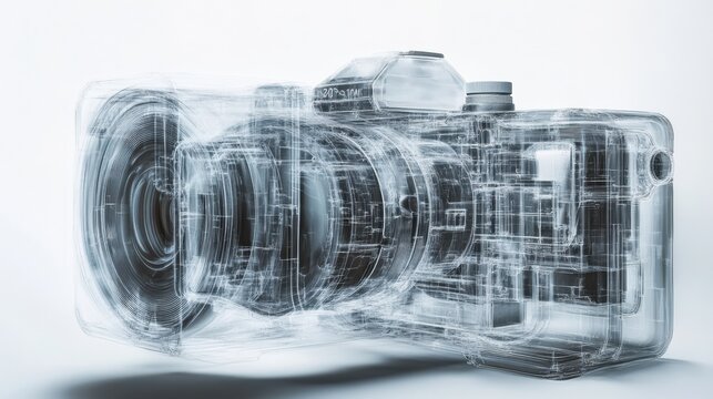 x-ray xray camera surreal concept for photography