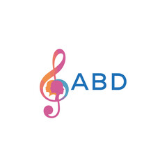 ABD letter logo. ABD Music Inspiring Young Minds Through Melody. The Sound of Growth ABD's Musical Journey.
