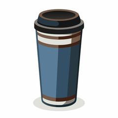 coffee cup isolated on white
