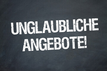 Fototapeta premium unglaubliche Angebote 