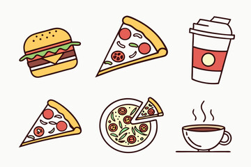 fast food icons