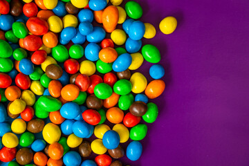 colorful sweet candy background