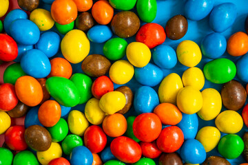 colorful sweet candy background