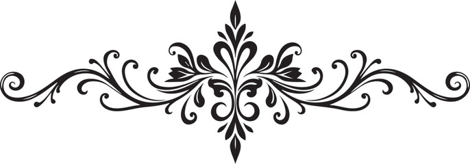 black and white flower