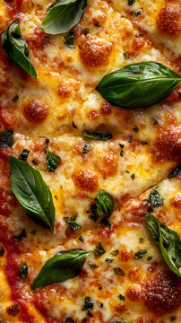 Pizza topped with salami and olives, cheese, and vegetables