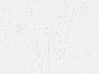 embossed image of bamboo 