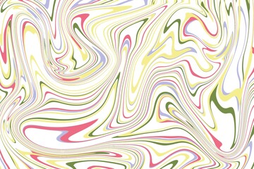 Colorful Abstract Marble Texture Background in yellow, pink and white