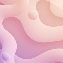 Soft Pink and Purple Gradient Abstract Wavy Background 