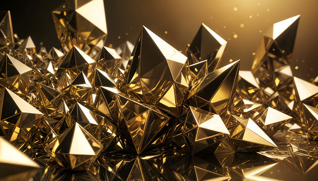 golden christmas lights