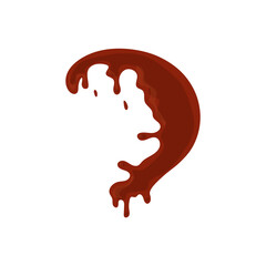 Chocolate Splash and Droplet Elements